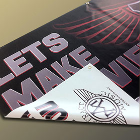 Double sides banner