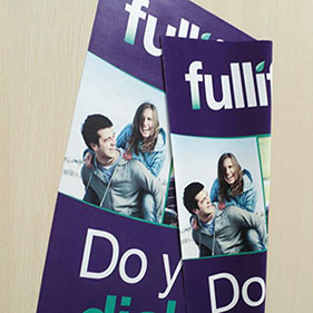 夾黑布雙面噴繪  雙面PVC布噴繪