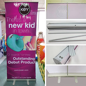 全鋁撐桿式易拉寶