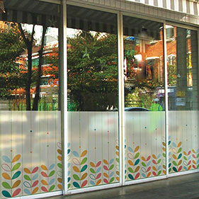 Static cling sticker