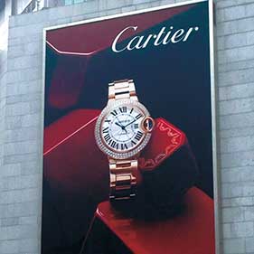 UV frontlit flex banner