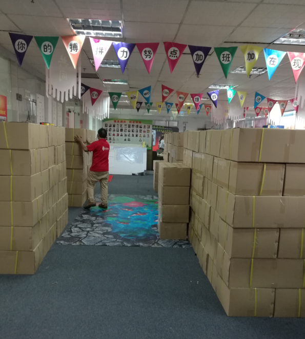 勁爆！！5000個易拉寶即將發貨海外?。?！