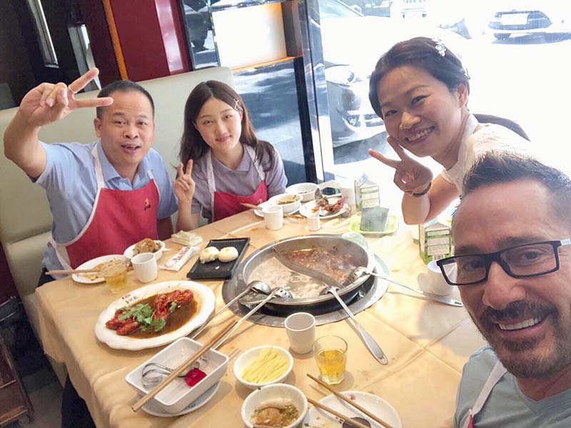 One of Our Canadian Customer Visited Us