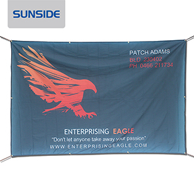 Spray-painted Mesh Fabric Exhibition Decoration Solution